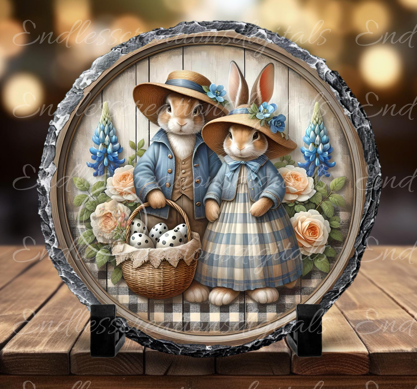 FARMHOUSE STYLE BUNNY Couple