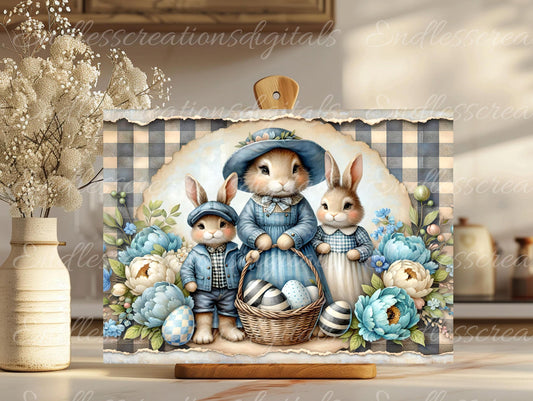 FARMHOUSE BUNNY FAMILY