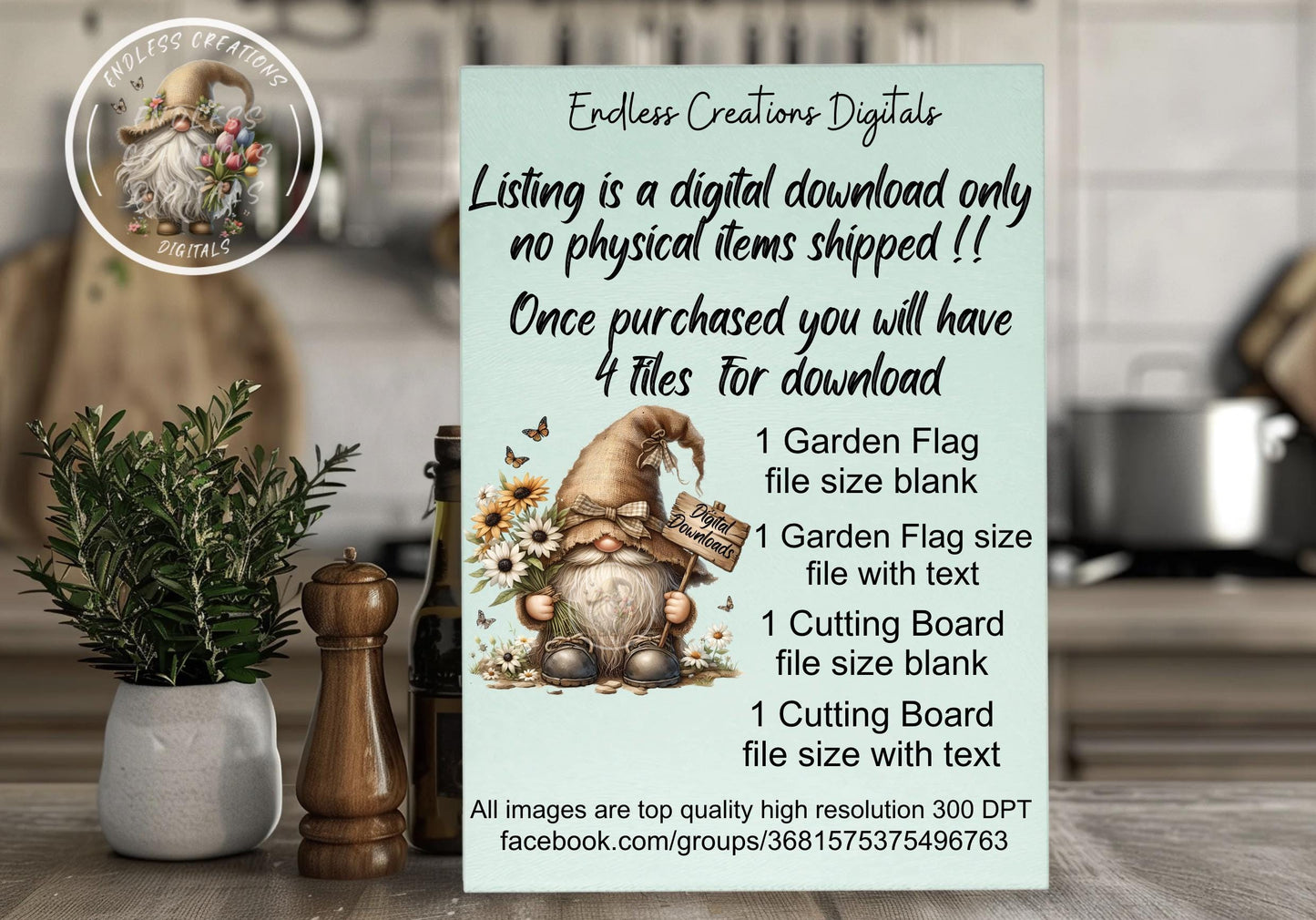 CUTE EASTER BUNNY Couple Garden flag