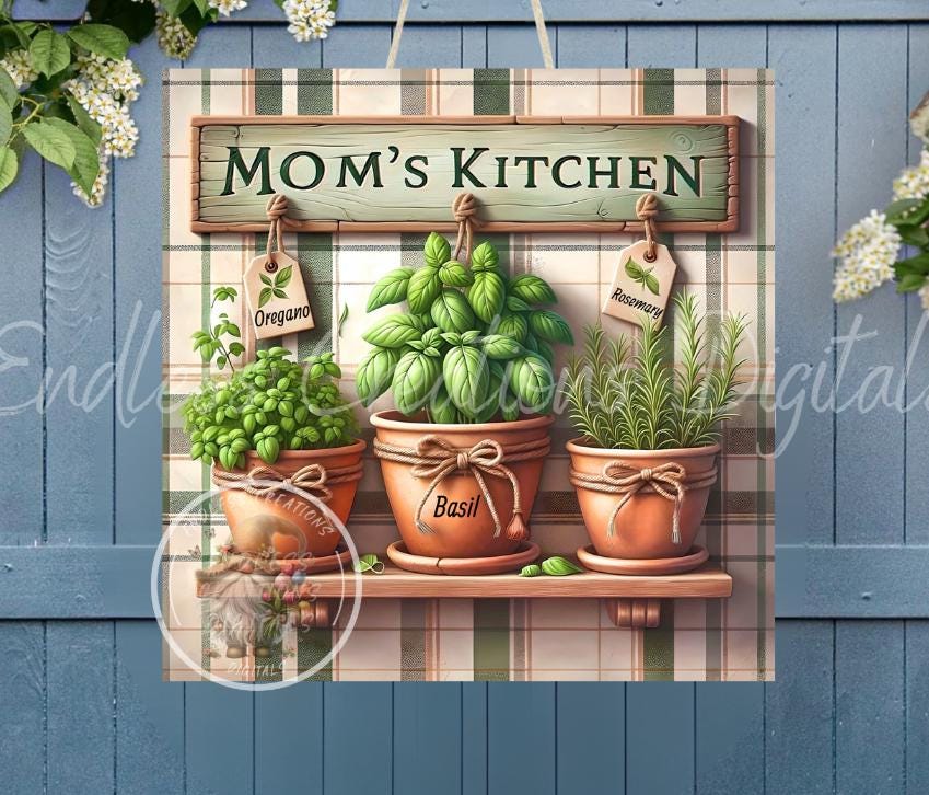 SUMMER HERB CLAY Pots