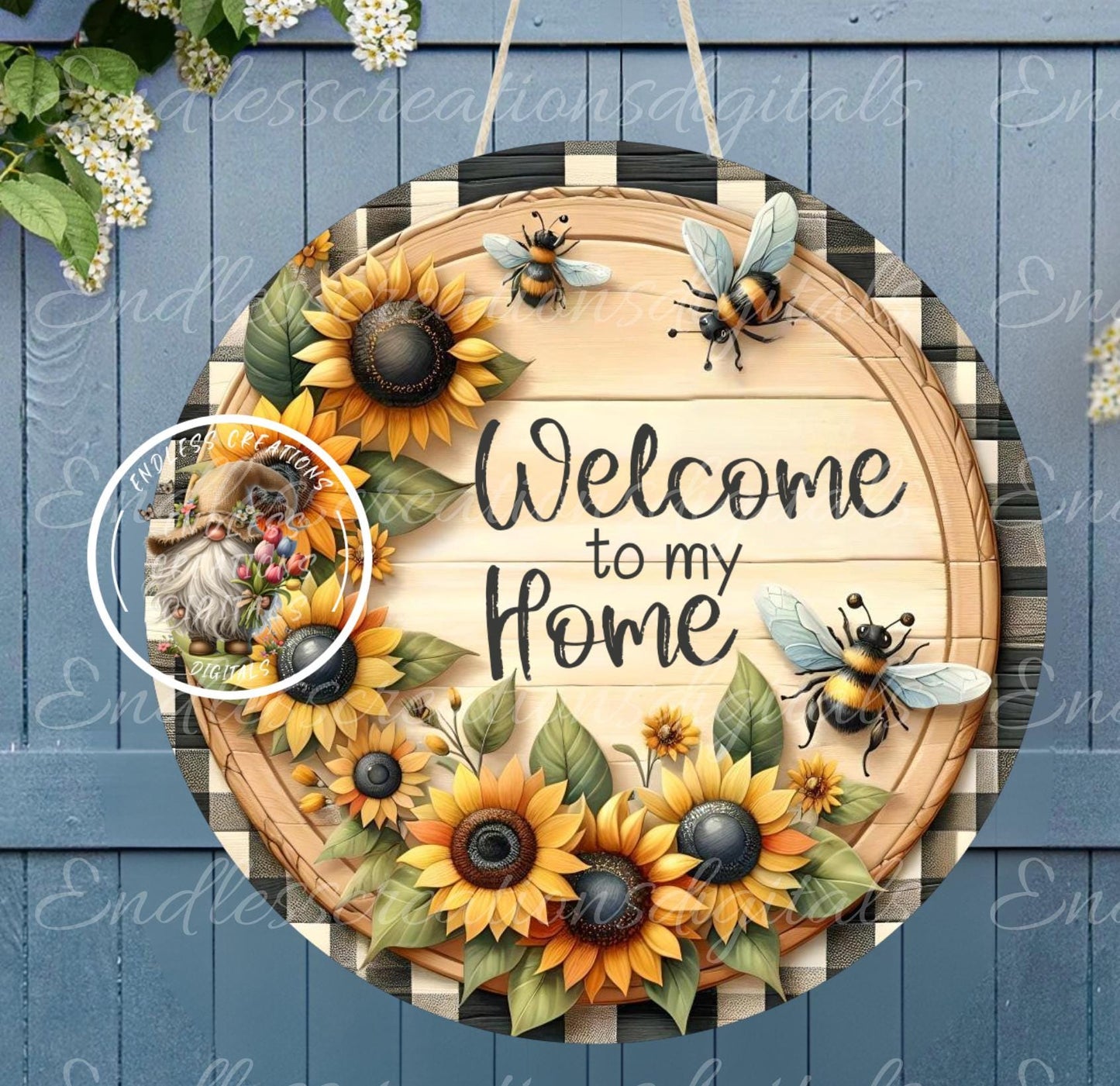 WELCOME SUNFLOWER SUMMER ROUND