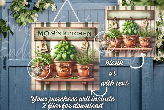 SUMMER HERB CLAY Pots