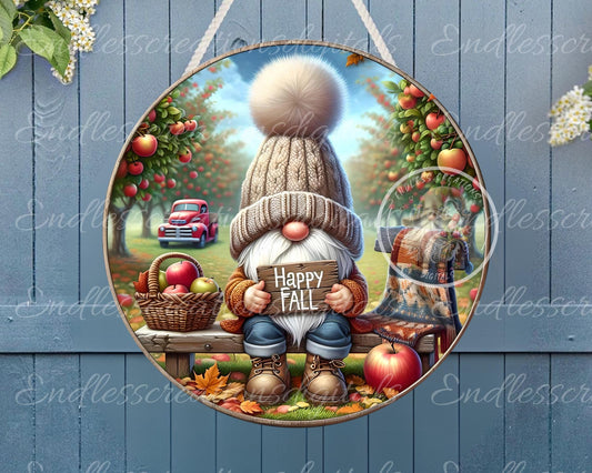 HAPPY FALL GNOME