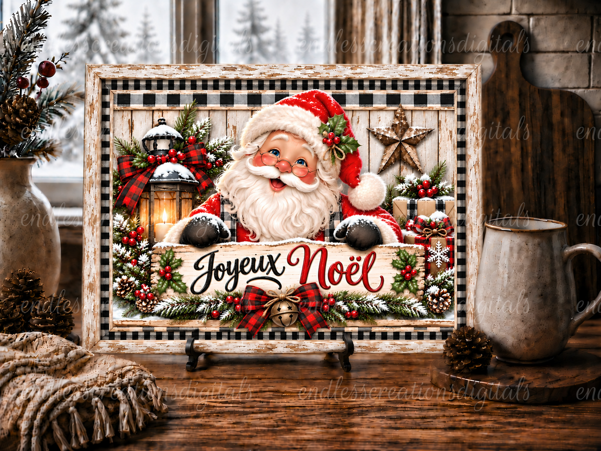 FRENCH VERSION SANTA BUNDLE OF 5