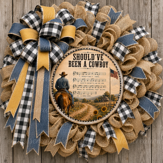 SHOULD'VE BEEN A COWBOY LYRICS ROUND