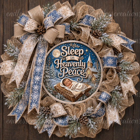 SLEEP IN HEAVENLY PEACE ROUND ONLY