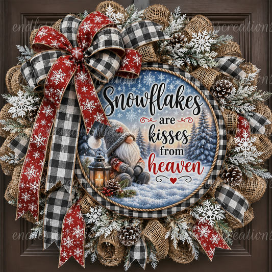 SNOWFLAKE KISSES ROUND