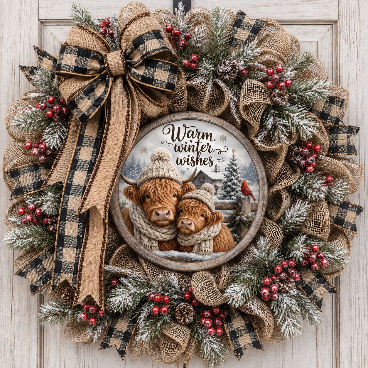 WINTER WISHES HIGHLANDS ROUND ONLY